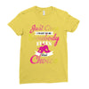 just once i want to be somebody elses fi̇rst choice Ladies Fitted T-Shirt