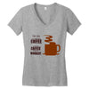 coffee lovers Women's V-Neck T-Shirt