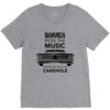 driver picks the music passenger shuts his cakehole V-Neck Tee