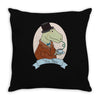 tea rex Throw Pillow