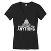 contrary to popular belief, no one owes you anything Women's V-Neck T-Shirt