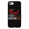 Just A Girl In Love With Her Heavy Equipment Operator iPhone 8