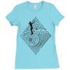 surf nose Ladies Fitted T-Shirt