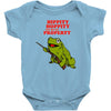 hippity hoppity get off my property Baby Onesie