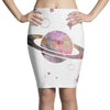 Cute Cosmos Pencil Skirts