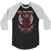 biker funny 3/4 Sleeve Shirt