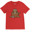 cokelat animal V-Neck Tee