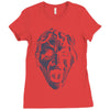 weeping angel Ladies Fitted T-Shirt
