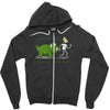 bring back dinosaurs Zipper Hoodie