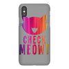 CHECK MEOWT CAT iPhoneX
