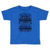 Real Kings Are Born On December 24 Toddler T-shirt