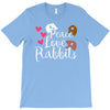 peace love rabbits T-Shirt