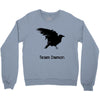 team damon salvatore (4) Crewneck Sweatshirt