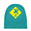 pterosaur warning Baby Beanies