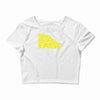 going downhill fast cycling Crop Top
