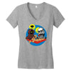 sandbox battle 1 Women's V-Neck T-Shirt