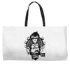monkey brain out Weekender Totes