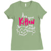 are you kitten me Ladies Fitted T-Shirt