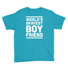 world's okayest boyfriend couple love funny Youth Tee