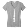 piano tie Women's V-Neck T-Shirt
