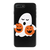 pumpkin with boo iPhone 7 Plus Case