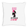she's beauty she's grage she's punch you in the face Throw Pillow