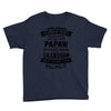 Super Cool Papaw Of A Freaking Awesome Grandson Youth Tee