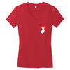 love more pocket Women's V-Neck T-Shirt