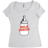 Milk Inside Women's Triblend Scoop T-shirt