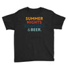 Summer Night Bonfires Beer Youth Tee