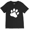 paw sticker vinyl decal V-Neck Tee