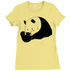 panda Ladies Fitted T-Shirt