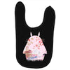 totoro with asian landscape Baby Bibs
