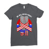 memorial day 2018 911 we will never  fotget Ladies Fitted T-Shirt
