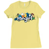 thunder and lightning Ladies Fitted T-Shirt
