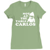 not at the table carlos hangover Ladies Fitted T-Shirt