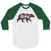 Floral Baby Bear 3/4 Sleeve Shirt