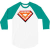 nwt iron man classic heart core glow in dark marvel 3/4 Sleeve Shirt