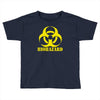 biohazard emo gamer cool rock music Toddler T-shirt