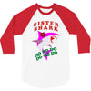 Sister Shark -Shark Do Do Do 3/4 Sleeve Shirt
