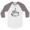 Cooffee art 3/4 Sleeve Shirt