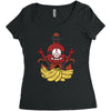 the yignion clan love bananas Women's Triblend Scoop T-shirt