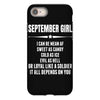 Super September Girl iPhone 8