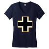 german insignia roundel luftwaffe Women's V-Neck T-Shirt
