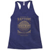 rapture univeristy Racerback Tank