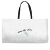 down the shore hooded Weekender Totes