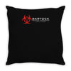 movie t shirt inspired by the film   the fly movie Throw Pillow