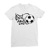 best dad ever 2 Ladies Fitted T-Shirt