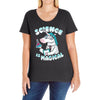 science is magical Ladies Curvy T-Shirt