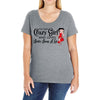i'm that crazy girl who loves betty boop a lot Ladies Curvy T-Shirt